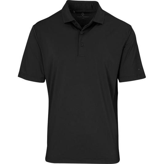 Mens Alex Varga Lucca Golf Shirt BLACK