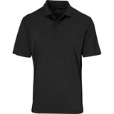 Mens Alex Varga Lucca Golf Shirt BLACK