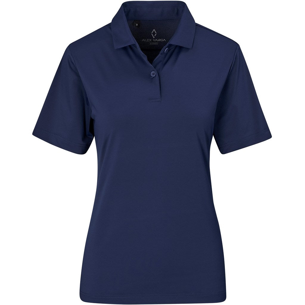 Ladies Alex Varga Lucca Golf Shirt NAVY