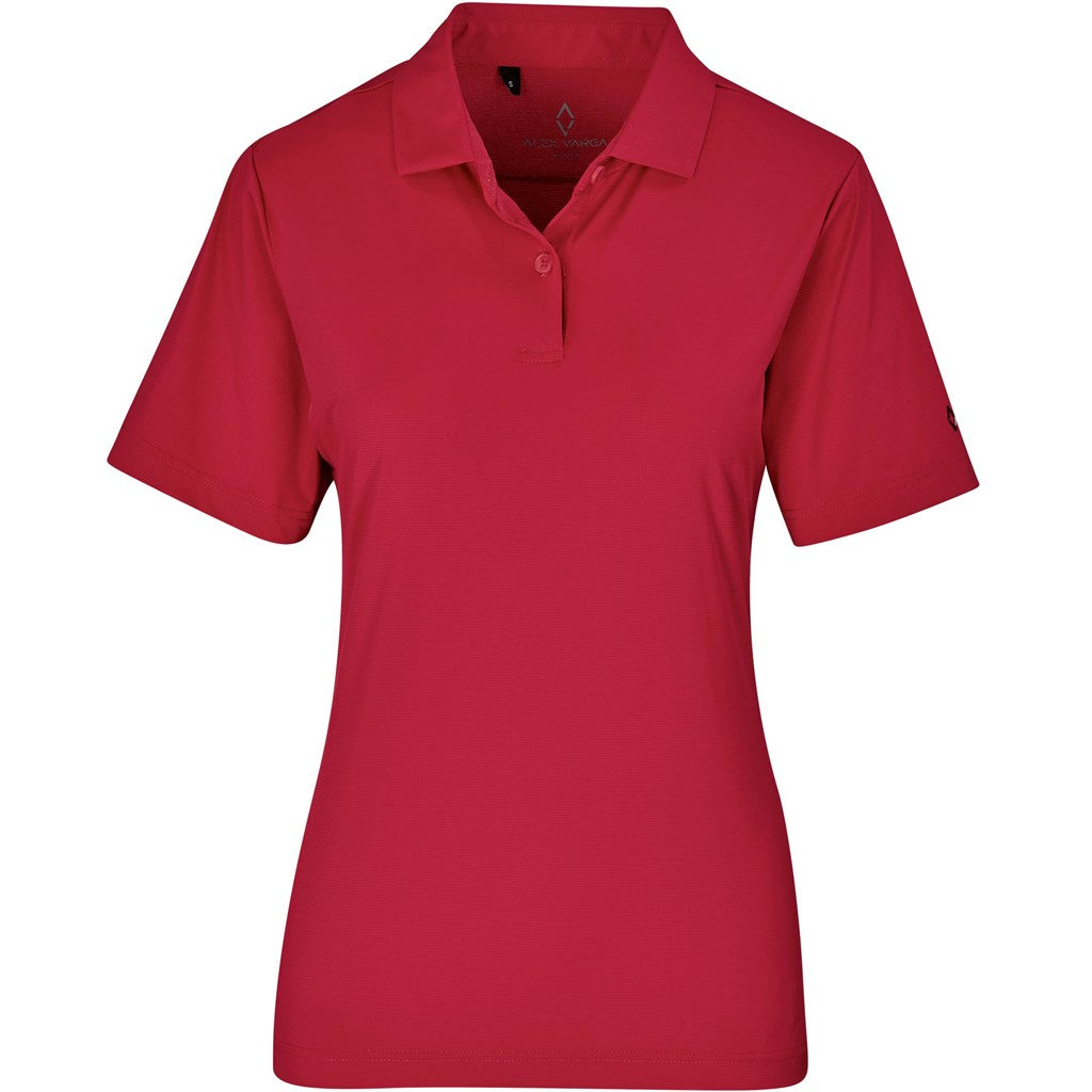 Ladies Alex Varga Lucca Golf Shirt RED