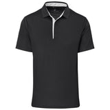 Mens Alex Varga Zenith Golf Shirt BLACK