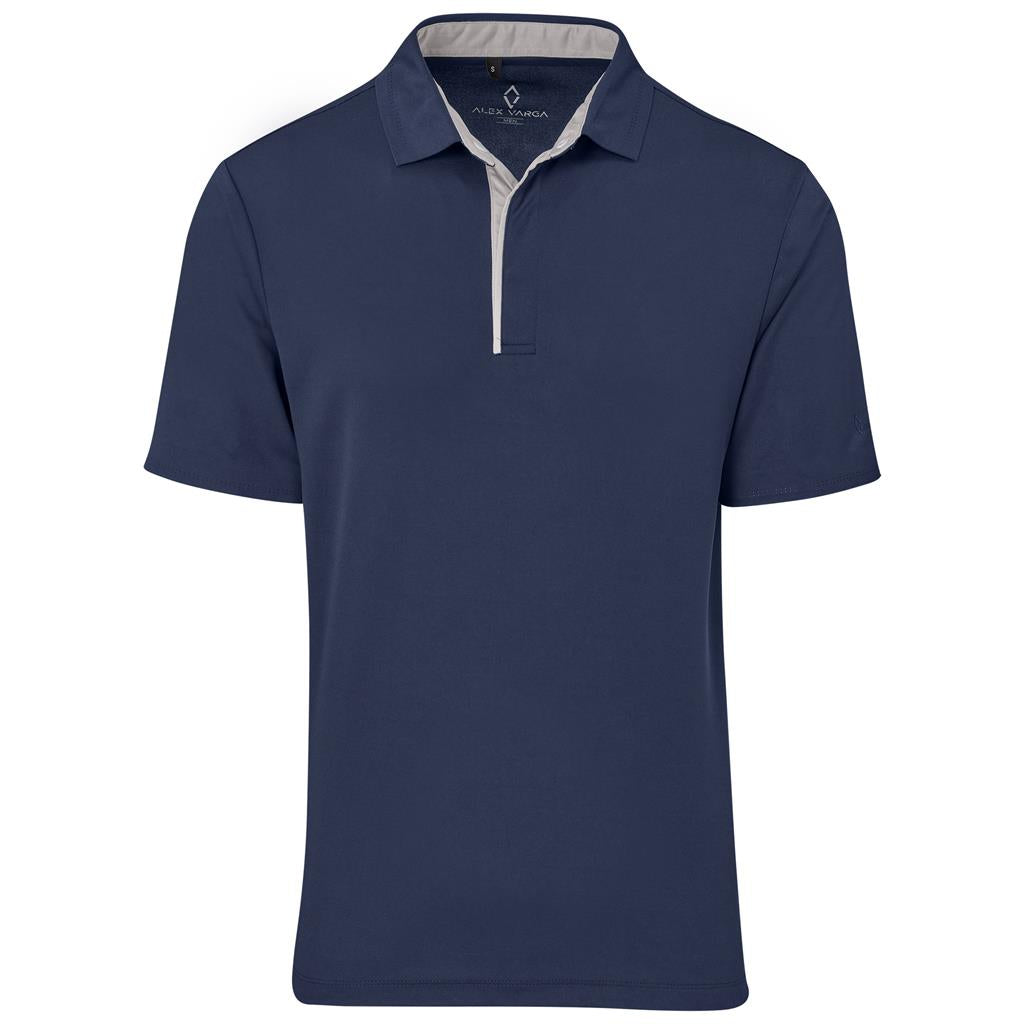 Mens Alex Varga Zenith Golf Shirt NAVY
