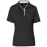 Ladies Alex Varga Zenith Golf Shirt BLACK