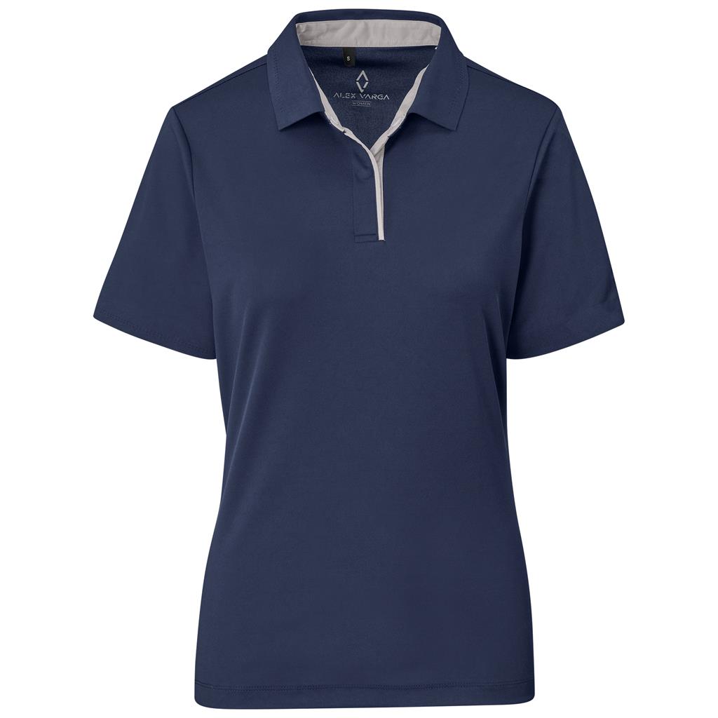 Ladies Alex Varga Zenith Golf Shirt NAVY