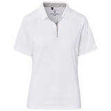 Ladies Alex Varga Zenith Golf Shirt WHITE
