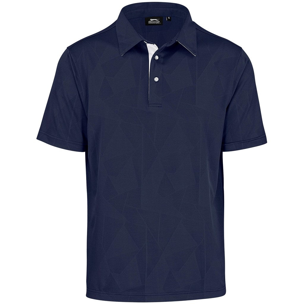 Mens Motif Golf Shirt NAVY