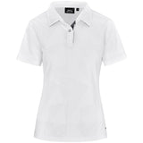 Ladies Motif Golf Shirt WHITE