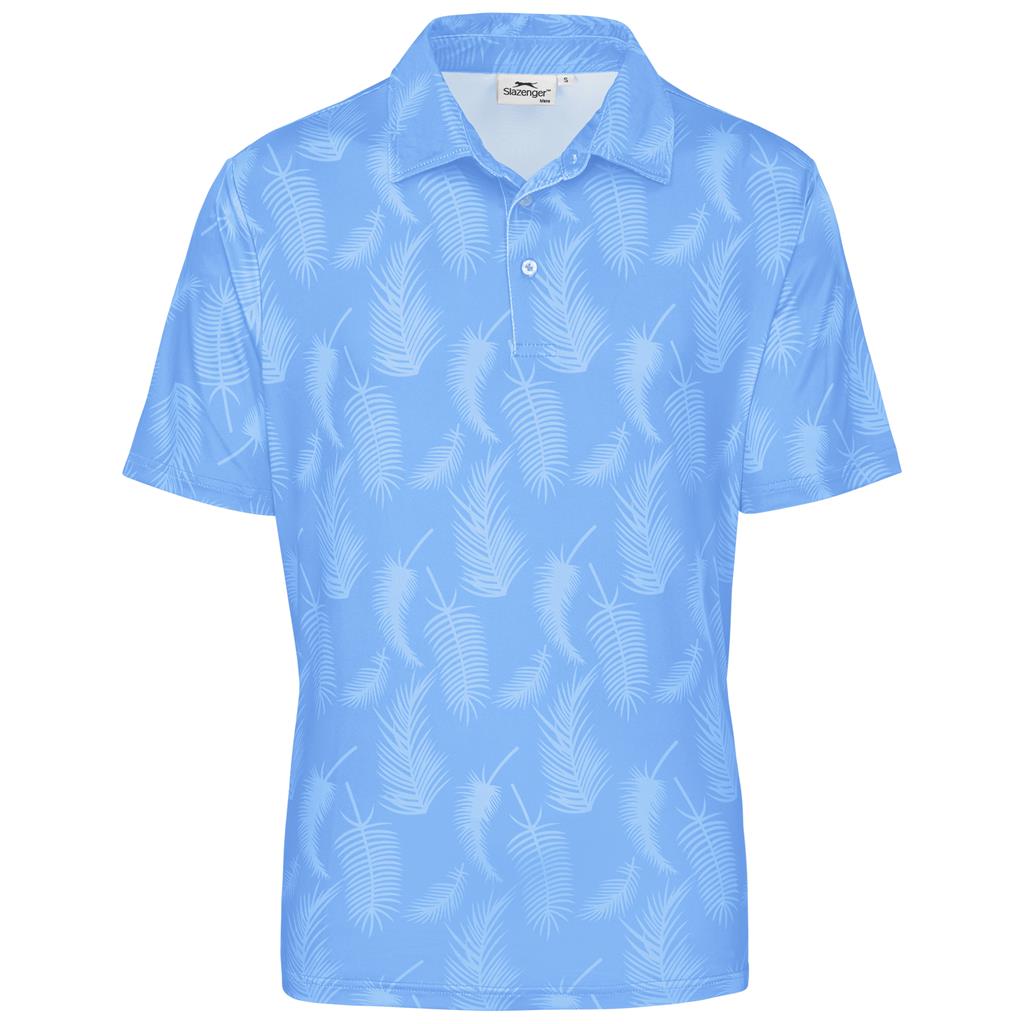 Mens Slazenger Monterey Golf Shirt LIGHT BLUE