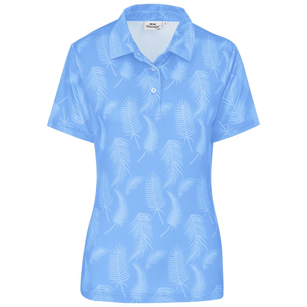 Ladies Slazenger Monterey Golf Shirt LIGHT BLUE