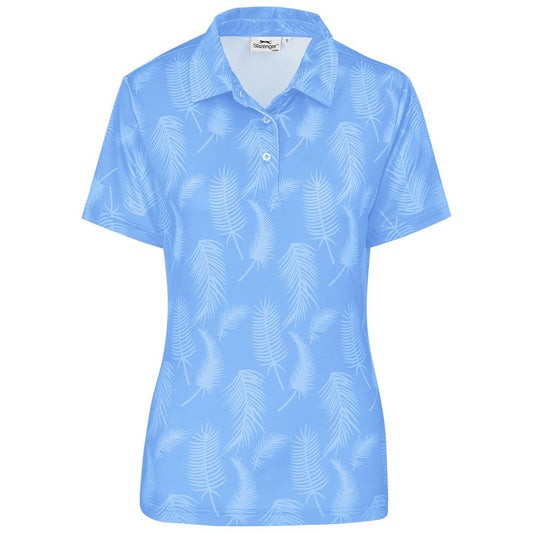 Ladies Slazenger Monterey Golf Shirt LIGHT BLUE