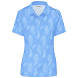 Ladies Slazenger Monterey Golf Shirt LIGHT BLUE