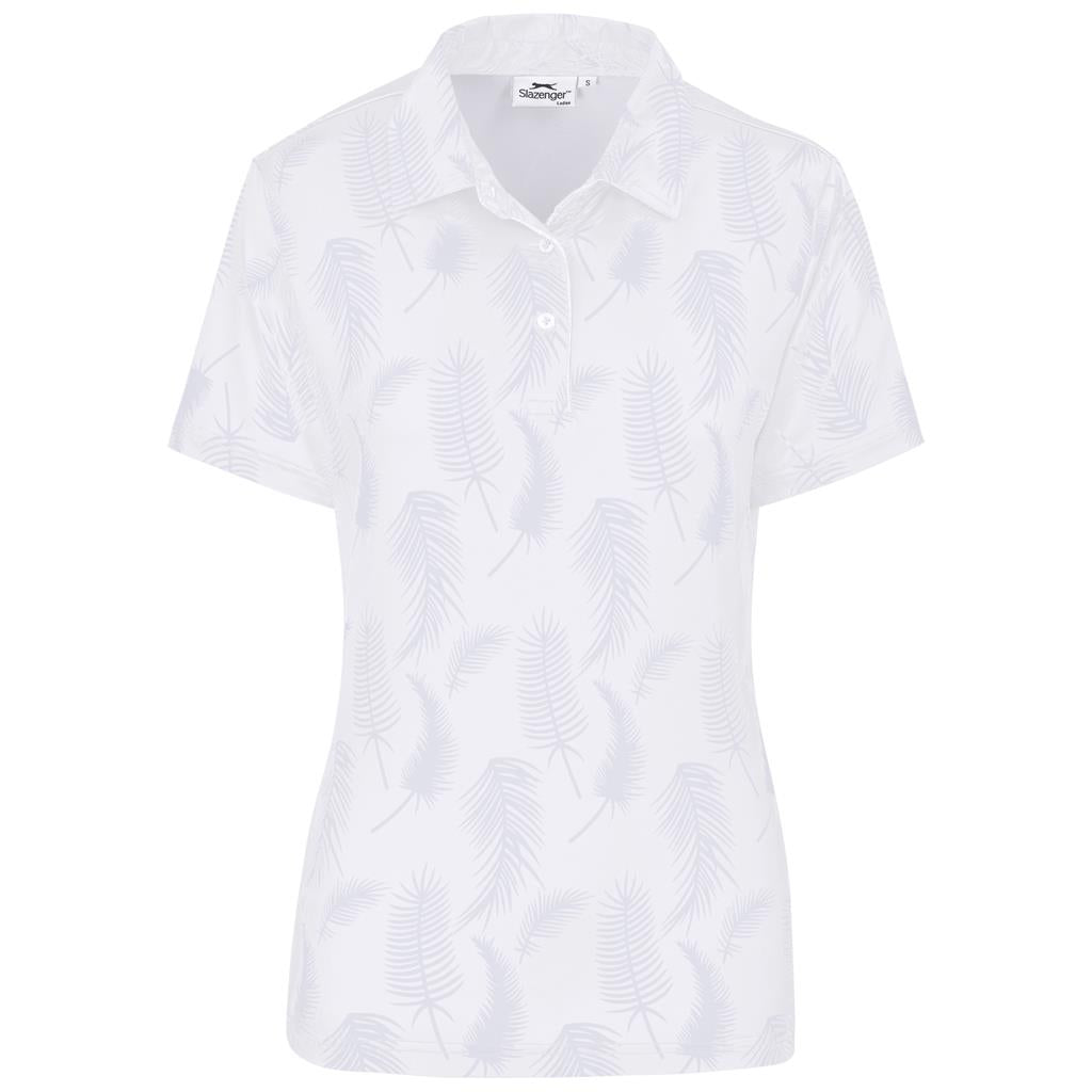 Ladies Slazenger Monterey Golf Shirt WHITE