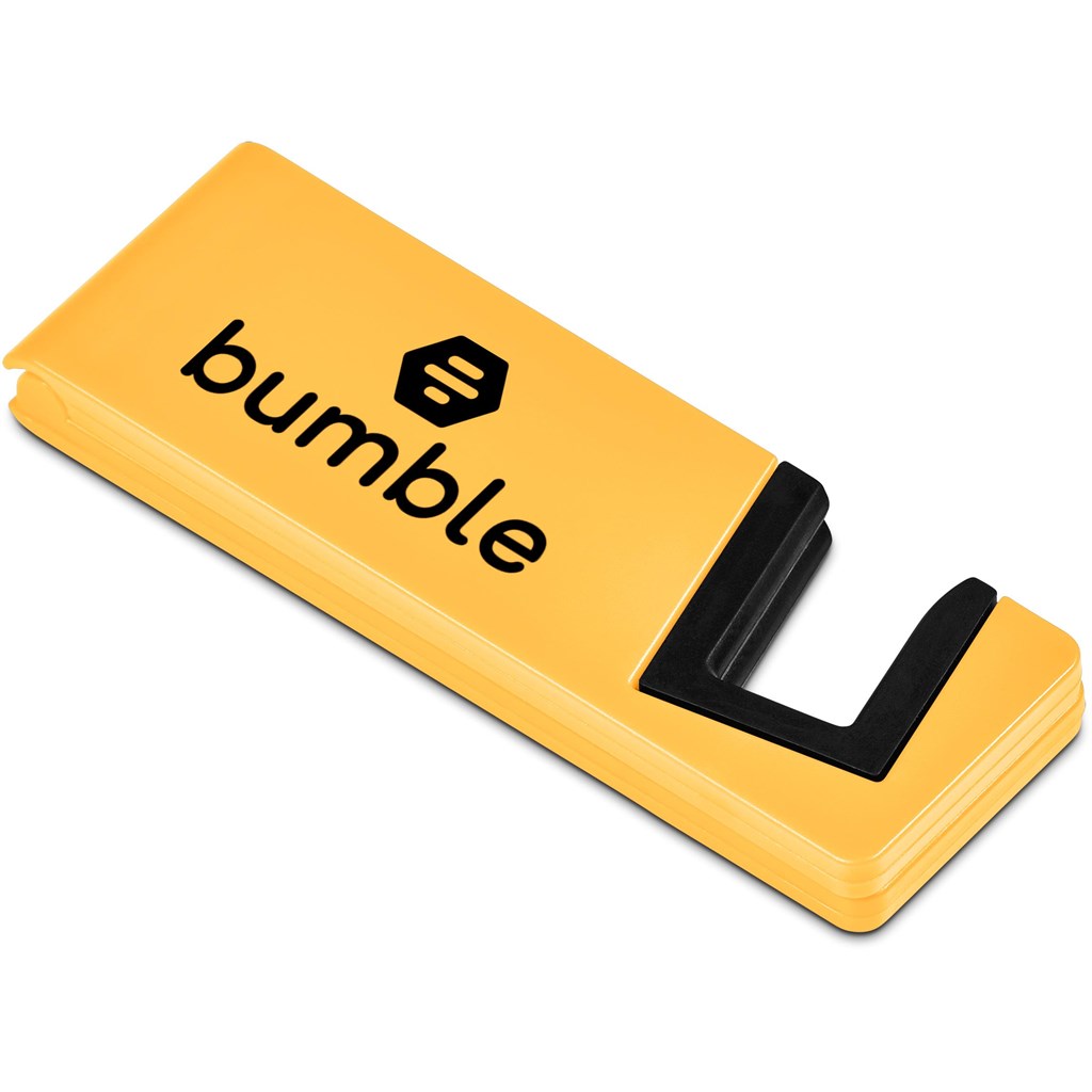 Altitude Kwami Recycled Plastic Phone Stand YELLOW