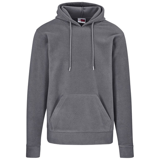 Mens Dawson Polar Fleece Hooded Sweater CHARCOAL