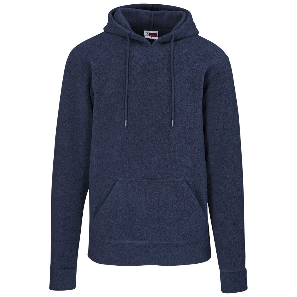Mens Dawson Polar Fleece Hooded Sweater NAVY