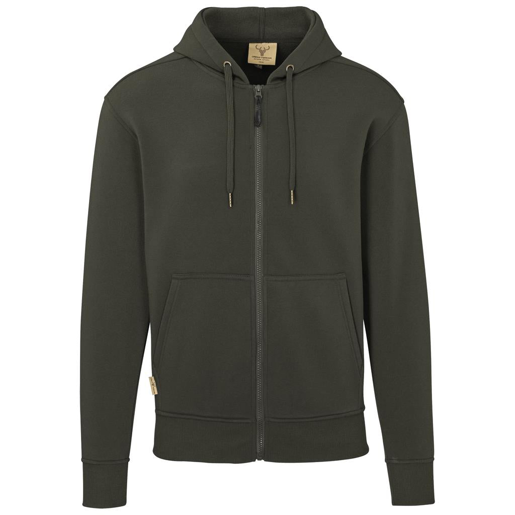 Mens Rift Hooded Sweater OLIVE
