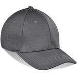 Ace 6 Panel Fitted Cap - Grey