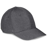 Austin Linen Cap - 6 Panel DARK GREY