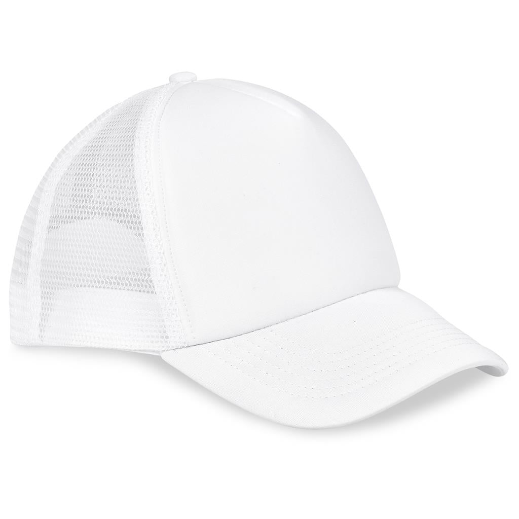 Vibe Foam Trucker Cap - 5 Panel WHITE
