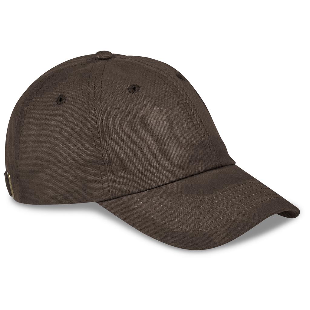 Sondela 6 Panel Oilskin cap BROWN