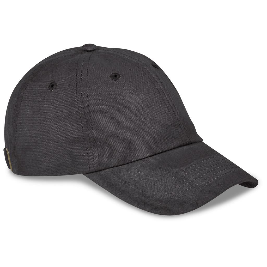 Sondela 6 Panel Oilskin cap CHARCOAL