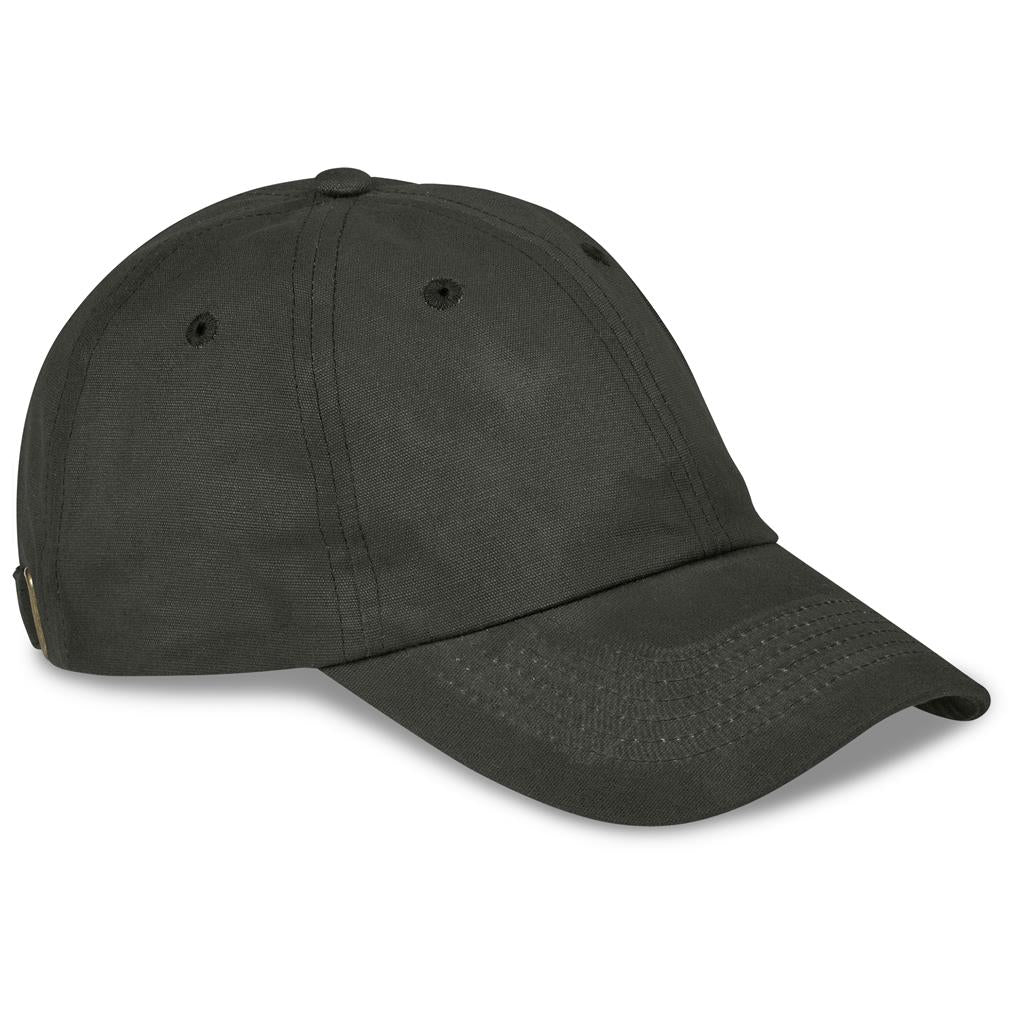 Sondela 6 Panel Oilskin cap OLIVE
