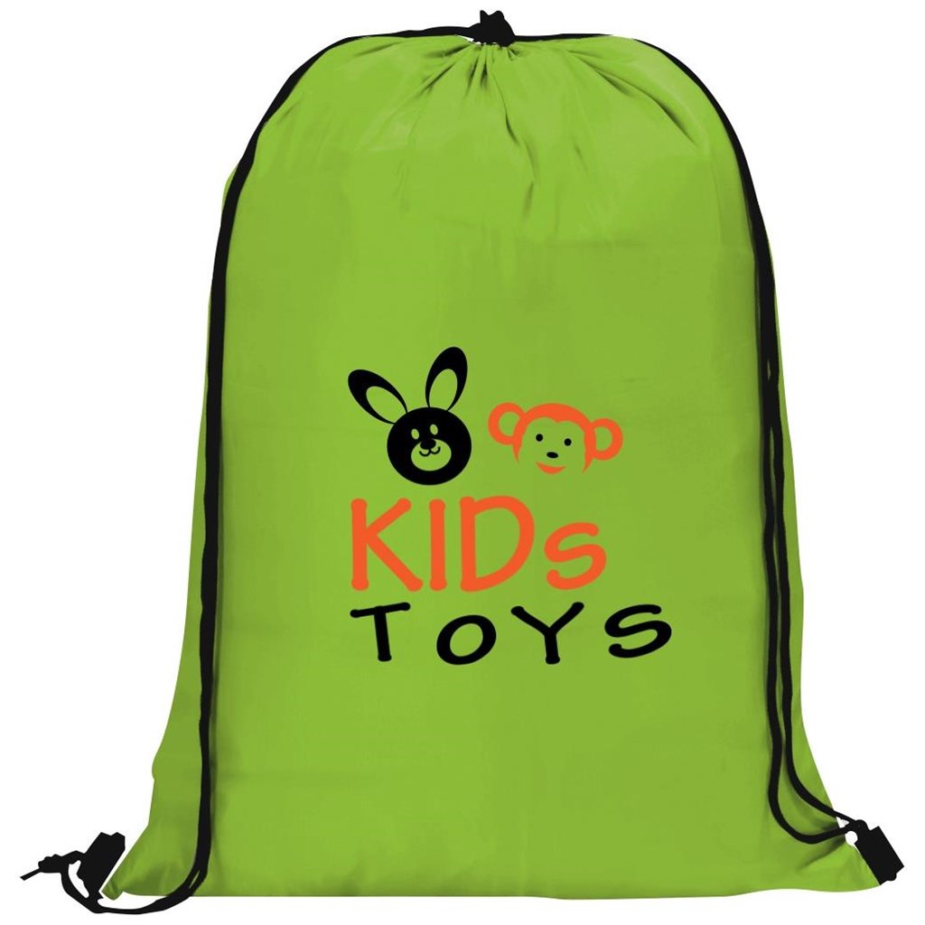 Altitude Daily 190T Drawstring Bag LIME