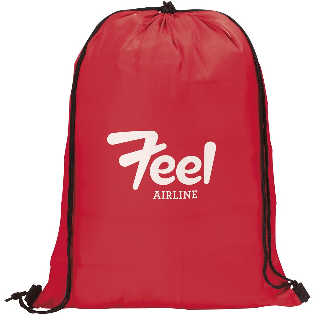 Altitude Daily 190T Drawstring Bag RED