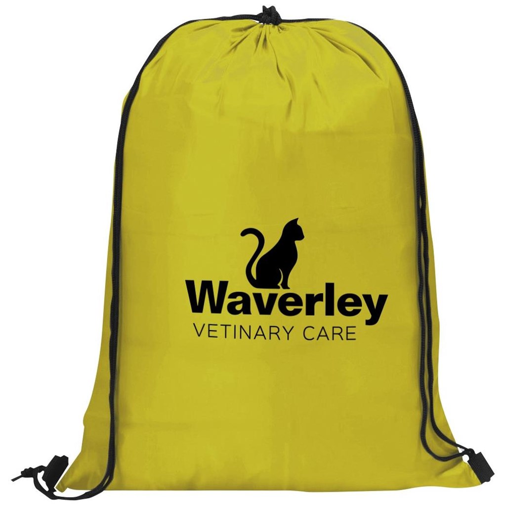 Altitude Daily 190T Drawstring Bag YELLOW
