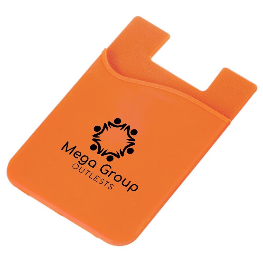 Altitude Razzle Dazzle Phone Card Holder ORANGE