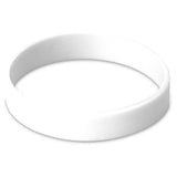 Altitude Fitwise Silicone Adults Wristband SOLID WHITE