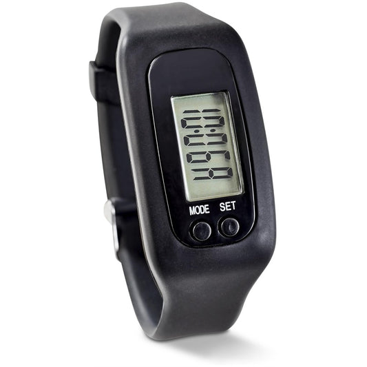 Altitude Strider Pedometer Watch BLACK