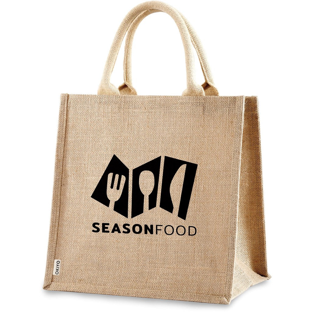 Okiyo Sumida Jute Tote NATURAL
