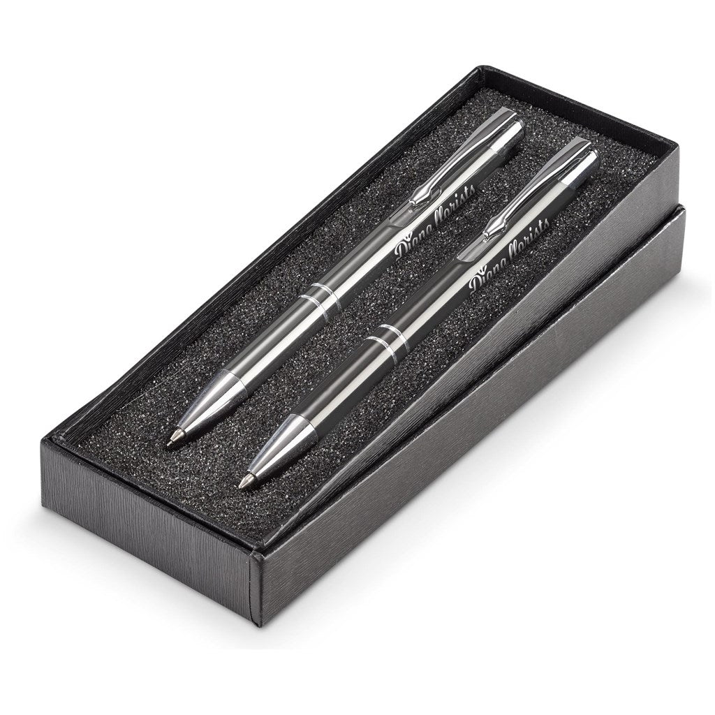 Altitude Armada Ball Pen & Pencil Set GUN METAL