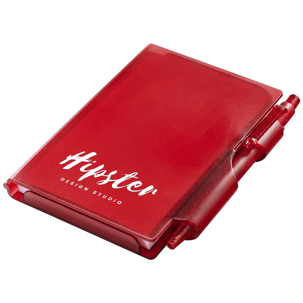Altitude Nifty Mini Notebook & Pen RED