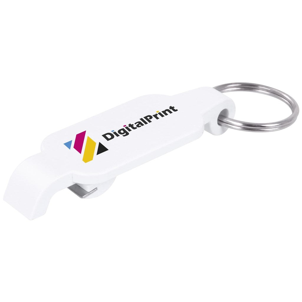 Altitude Pop Bottle Opener Keyholder SOLID WHITE