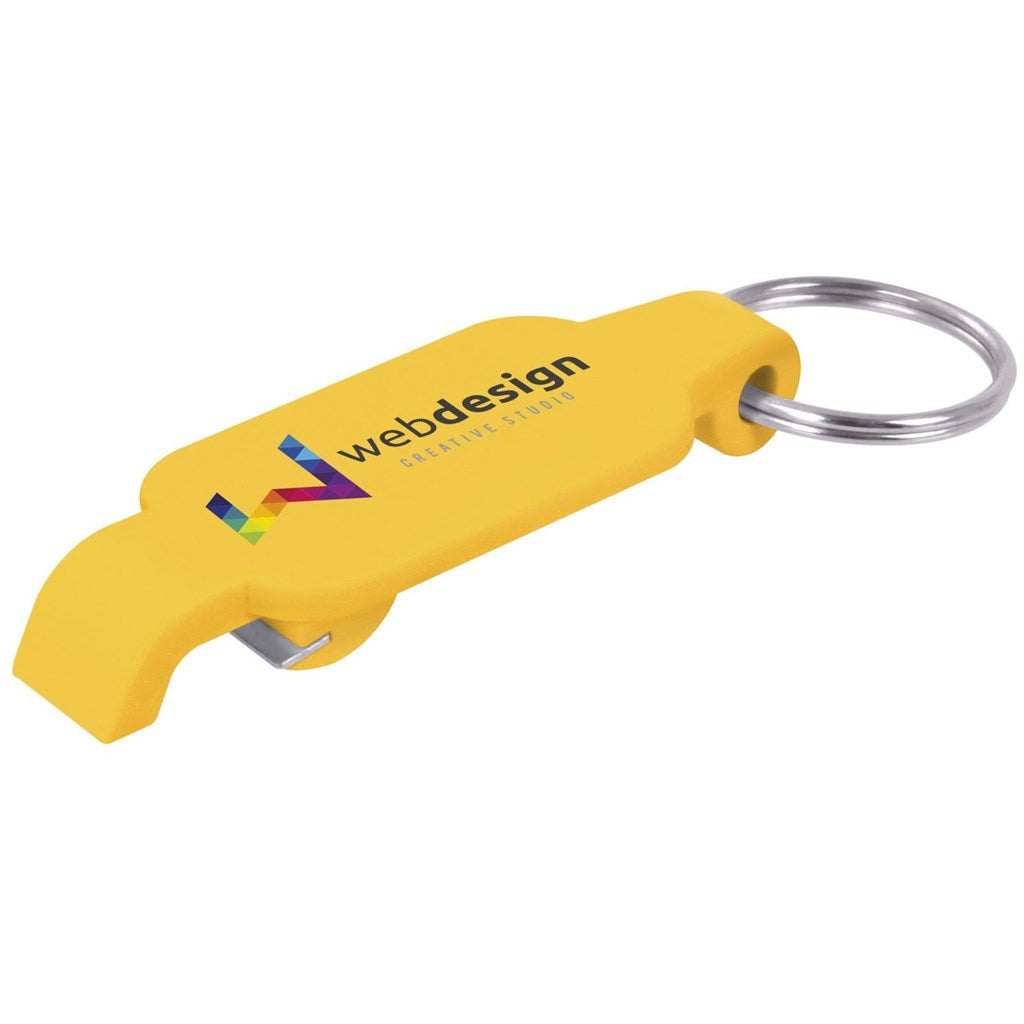 Altitude Pop Bottle Opener Keyholder YELLOW