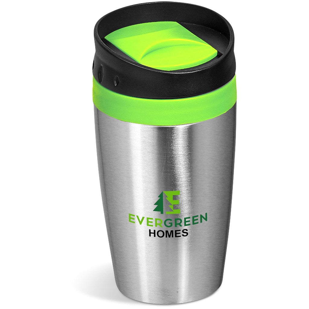 Altitude Vienna Stainless Steel & Plastic Double-Wall Tumbler - 300ml LIME