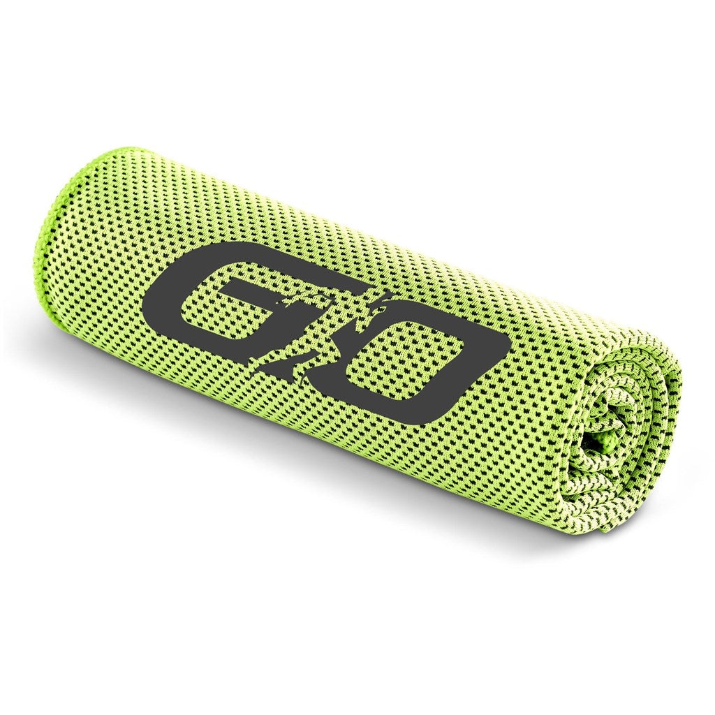 Altitude Chill Cooling Sports Towel LIME