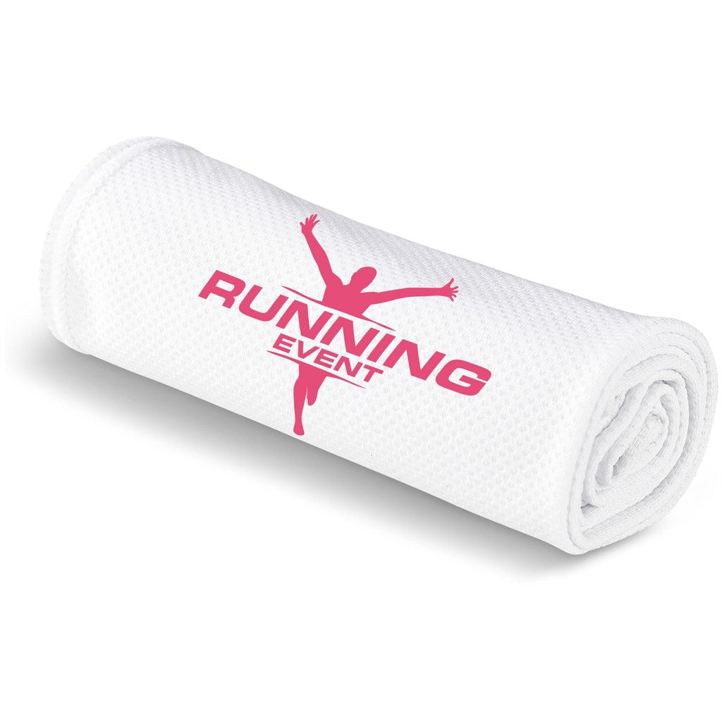 Altitude Chill Cooling Sports Towel SOLID WHITE