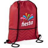 Altitude Waverly Non-Woven Drawstring Bag RED