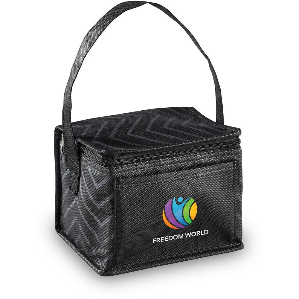 Altitude Waverly Non-Woven 6-Can Cooler BLACK