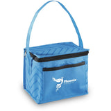 Altitude Waverly Non-Woven 6-Can Cooler CYAN