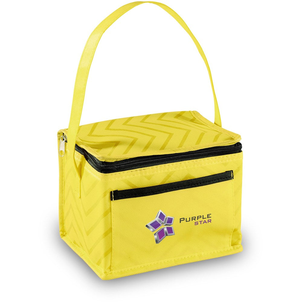 Altitude Waverly Non-Woven 6-Can Cooler YELLOW