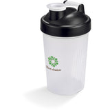 Altitude Shake & Burn Plastic Protein Shaker - 400ml BLACK