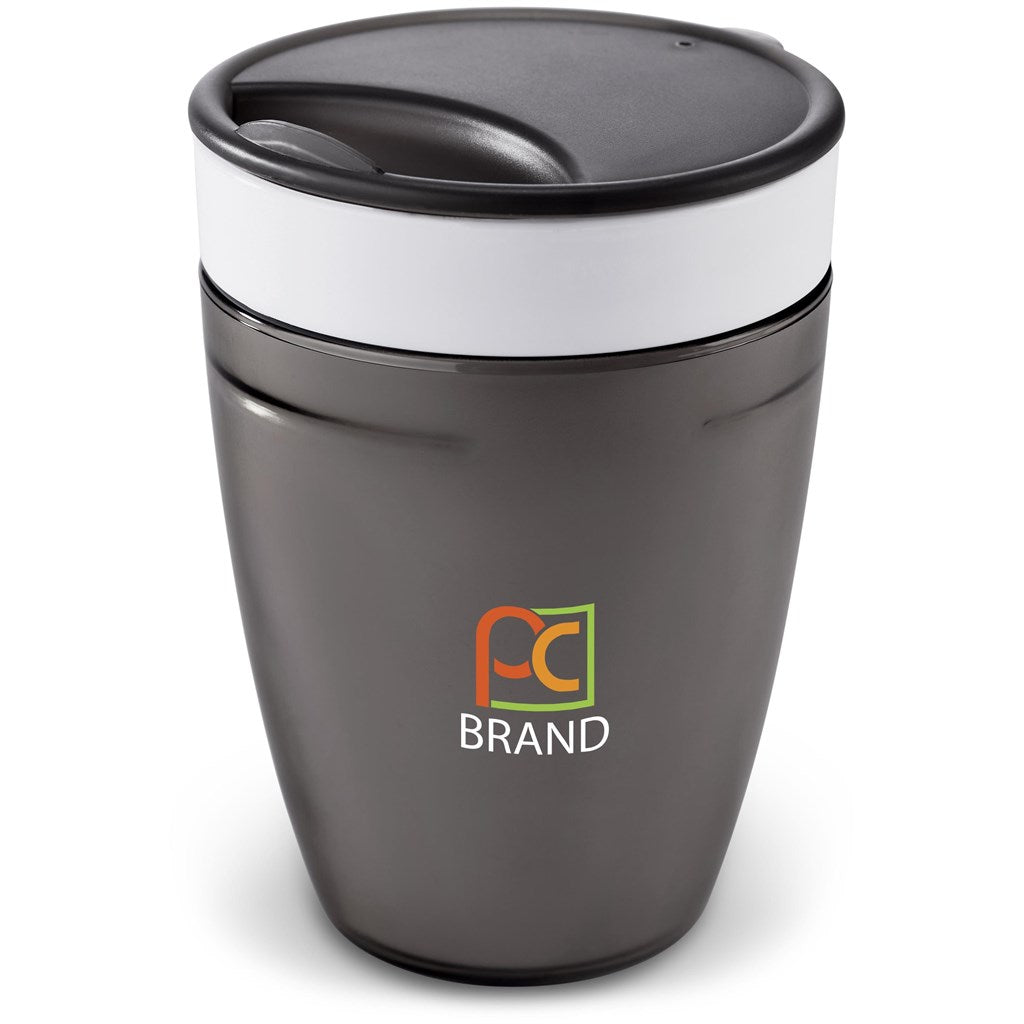 Altitude Manhattan Plastic Double-Wall Tumbler - 300ml CHARCOAL