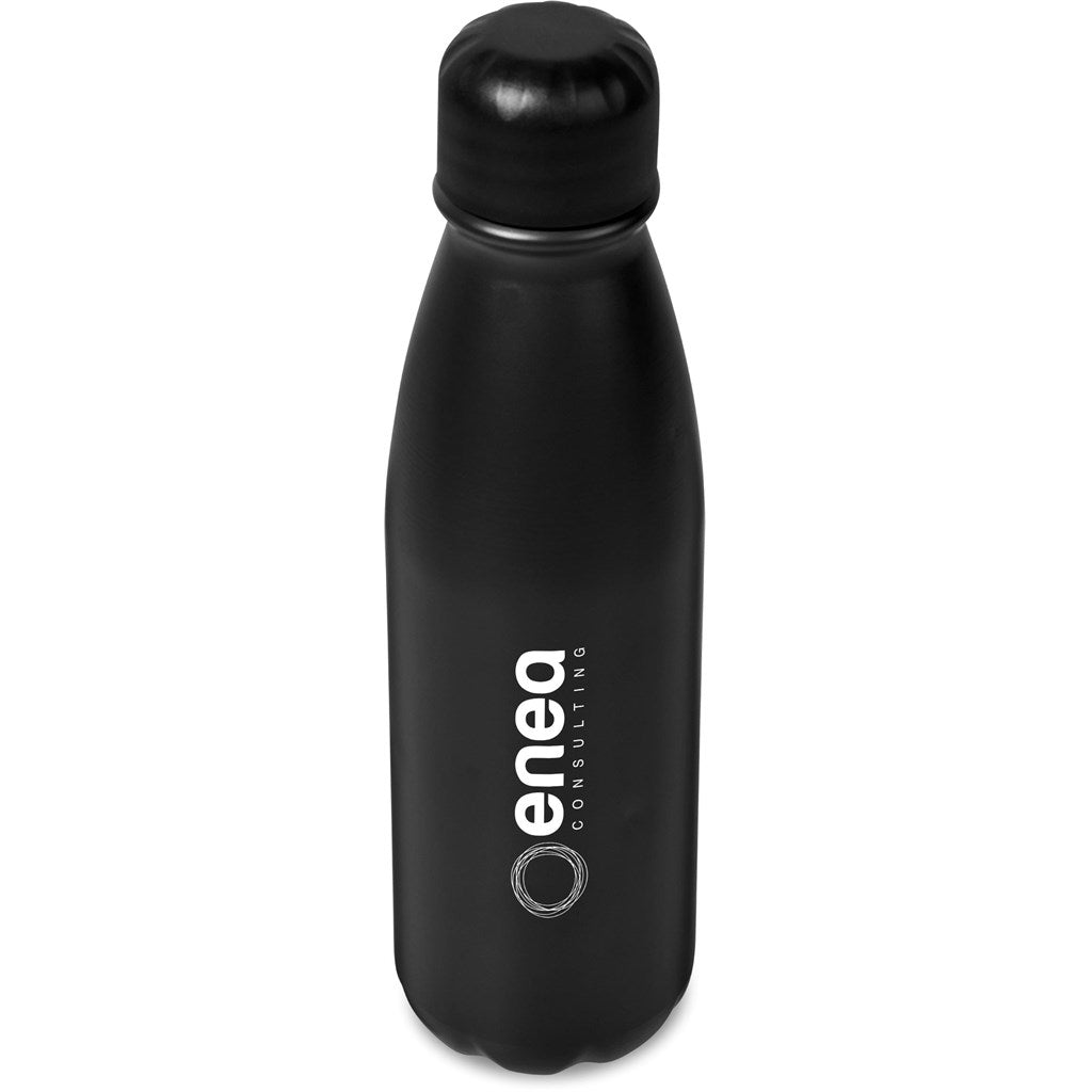 Altitude Nevaeh Aluminium Water Bottle - 600ml BLACK