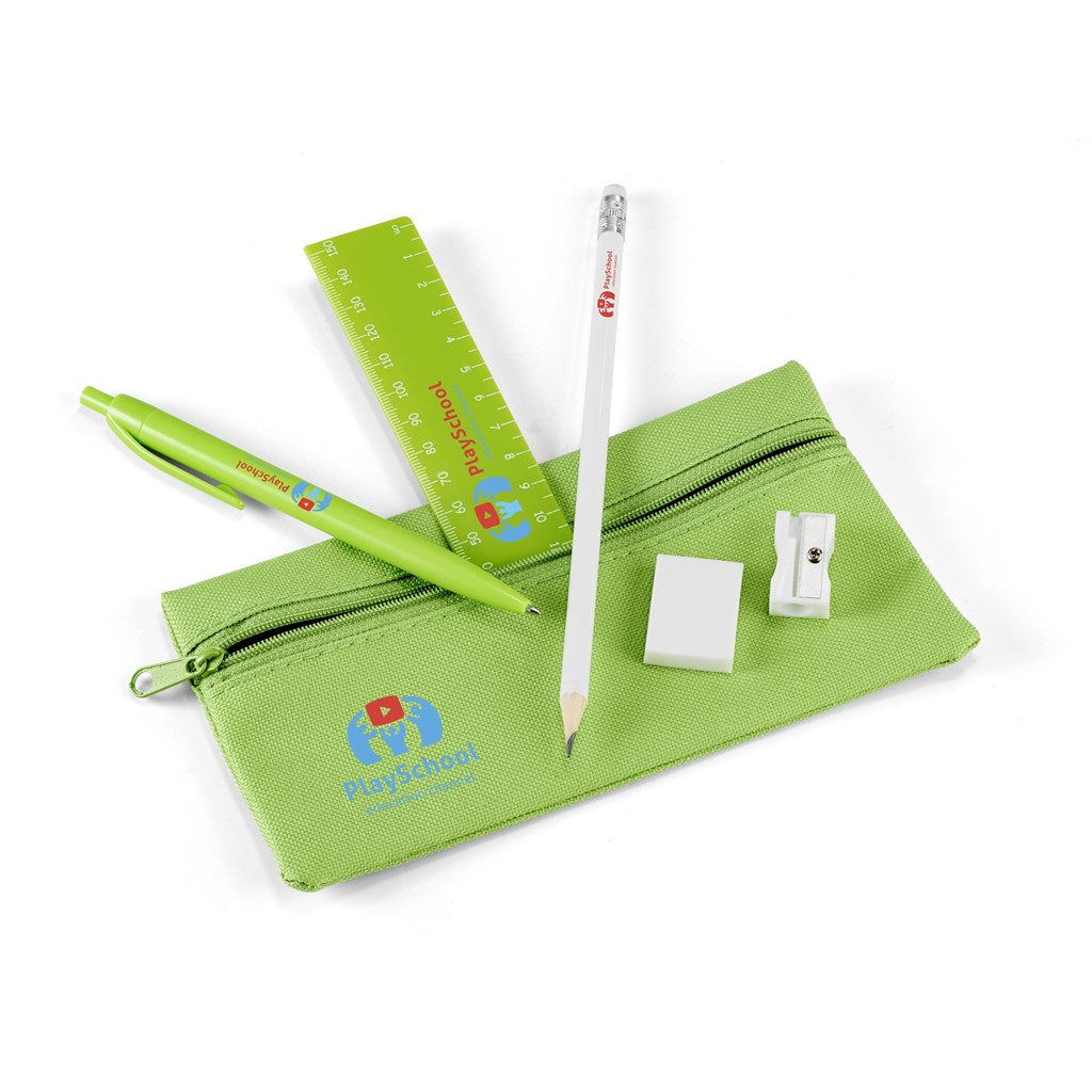 Altitude Academy Stationery Set LIME