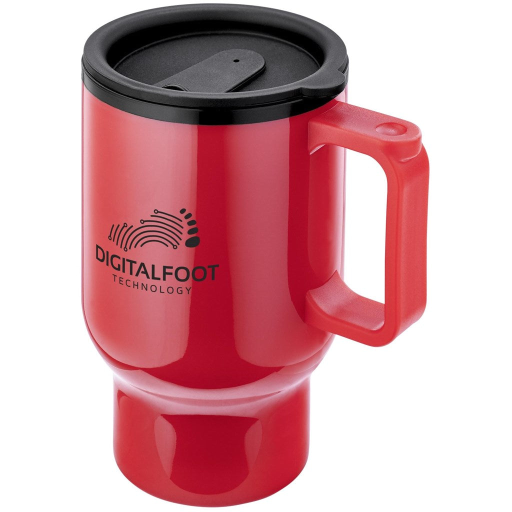Altitude Whimsy Plastic Double-Wall Mug - 430ml RED