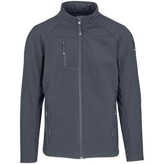Mens Alex Varga Elysium Softshell Jacket CHARCOAL